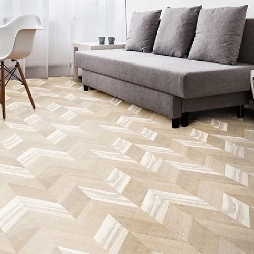 CHEVRON CREAM ПРОБКОВОЕ ПОКРЫТИЕ CORKSTYLE ПРОБКОВЫЙ ПОЛ ЗАМКОВЫЙ CHEVRON